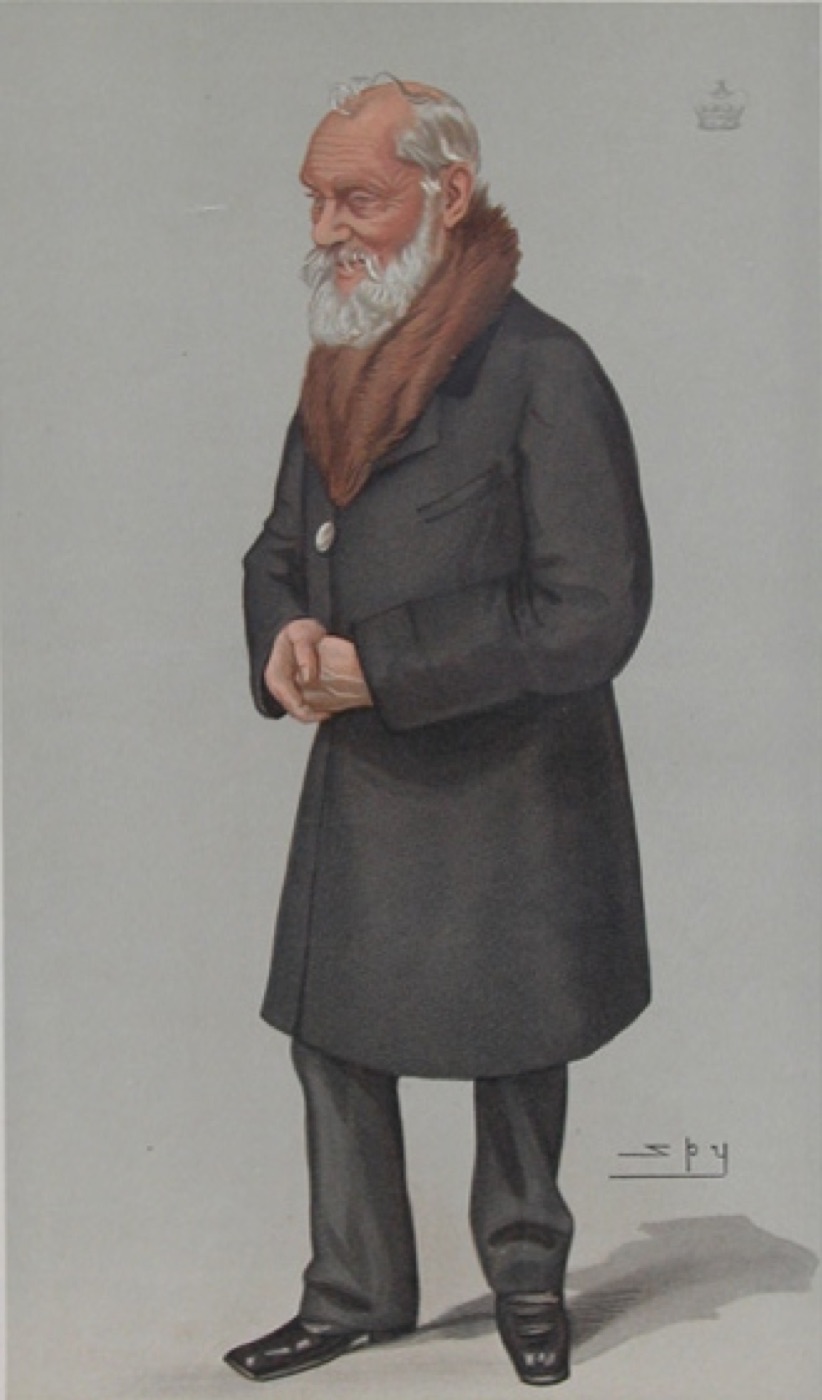 Caricature of Lord Kelvin from Vanity Fair magazine, 1897